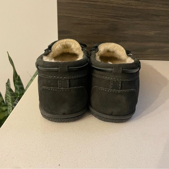 NWOT Womens Bali Supreme Ballerina SoftMocs - Charcoal / Black - Picture 7 of 7